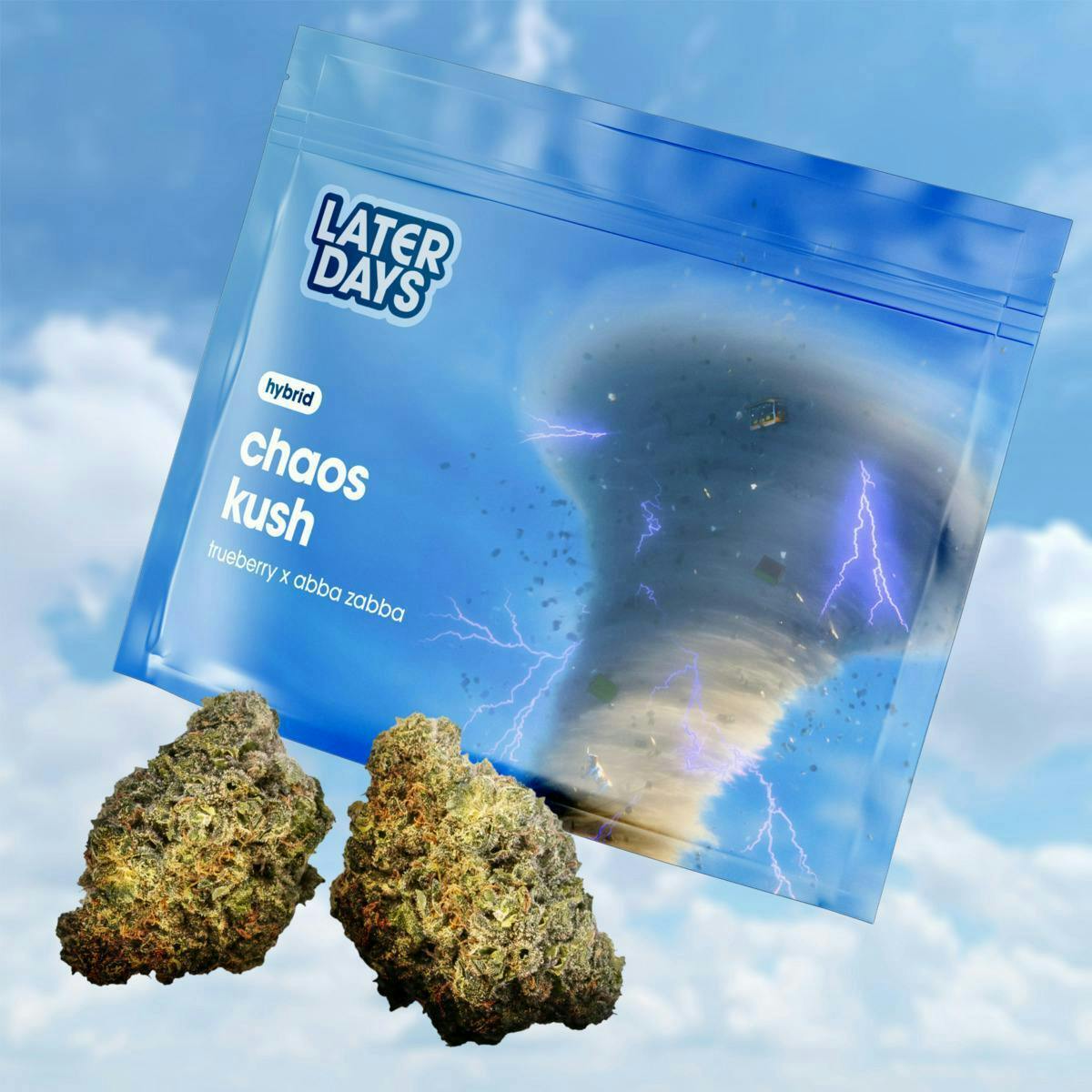 Chaos Kush | Big Buds | 3.54g by Later Days