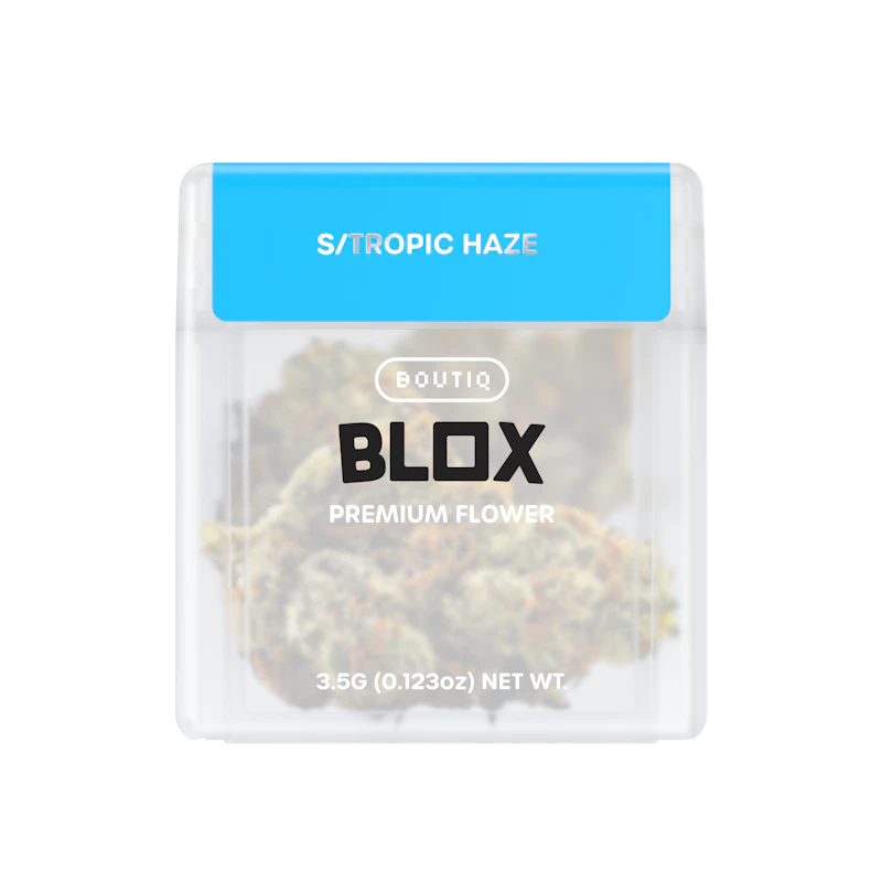 Boutiq Tropic Haze · Premium Indoor Flower · Sativa · 3.5g, Flower