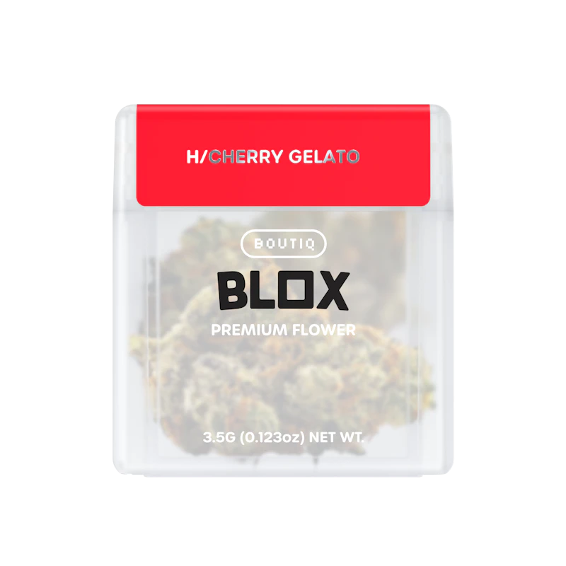 Boutiq Cherry Gelato · Premium Indoor Flower · Hybrid · 3.5g, Flower