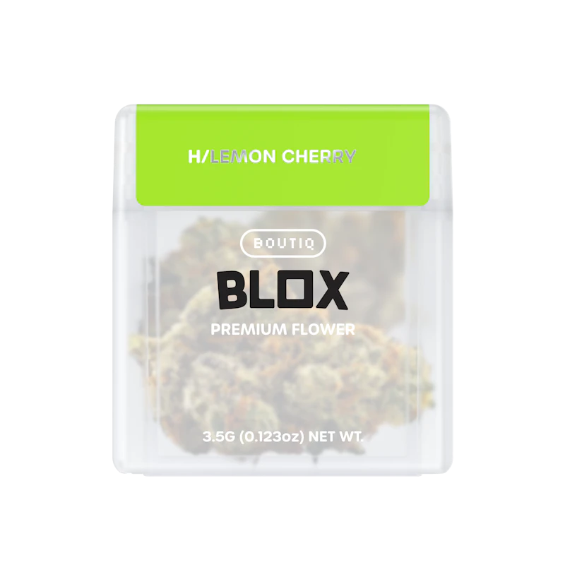 Boutiq Lemon Cherry · Premium Indoor Flower · Hybrid · 3.5g, Flower