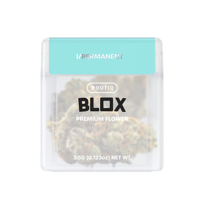 Boutiq Permanent · Premium Indoor Flower · Indica · 3.5g, Flower