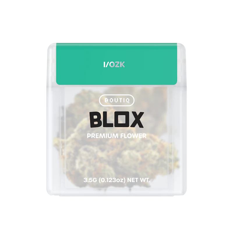 Boutiq OZK · Premium Indoor Flower · Indica · 3.5g, Flower