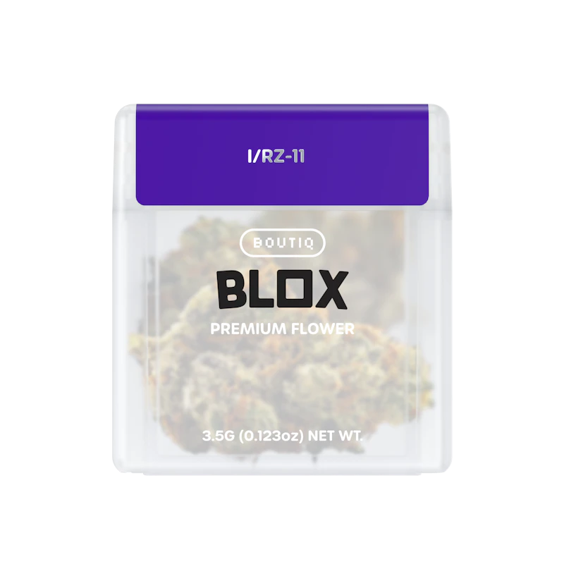 Boutiq RZ-11 · Premium Indoor Flower · Indica · 3.5g, Flower