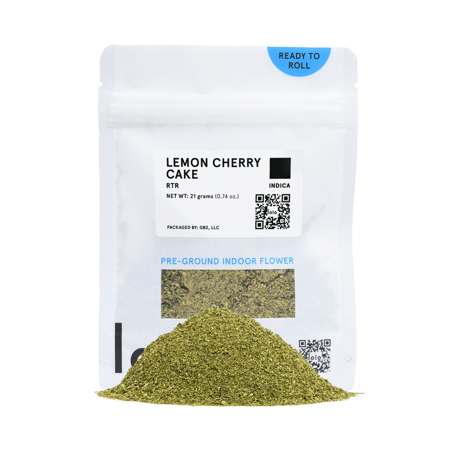 Lemon Cherry Cake | Indoor Ready To Roll | 21g by lolo