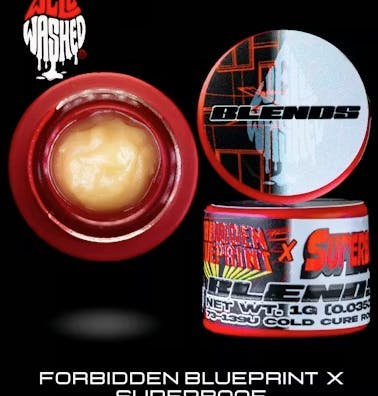 Forbidden Blueprint + Superboof | Live Hash Rosin | 1g