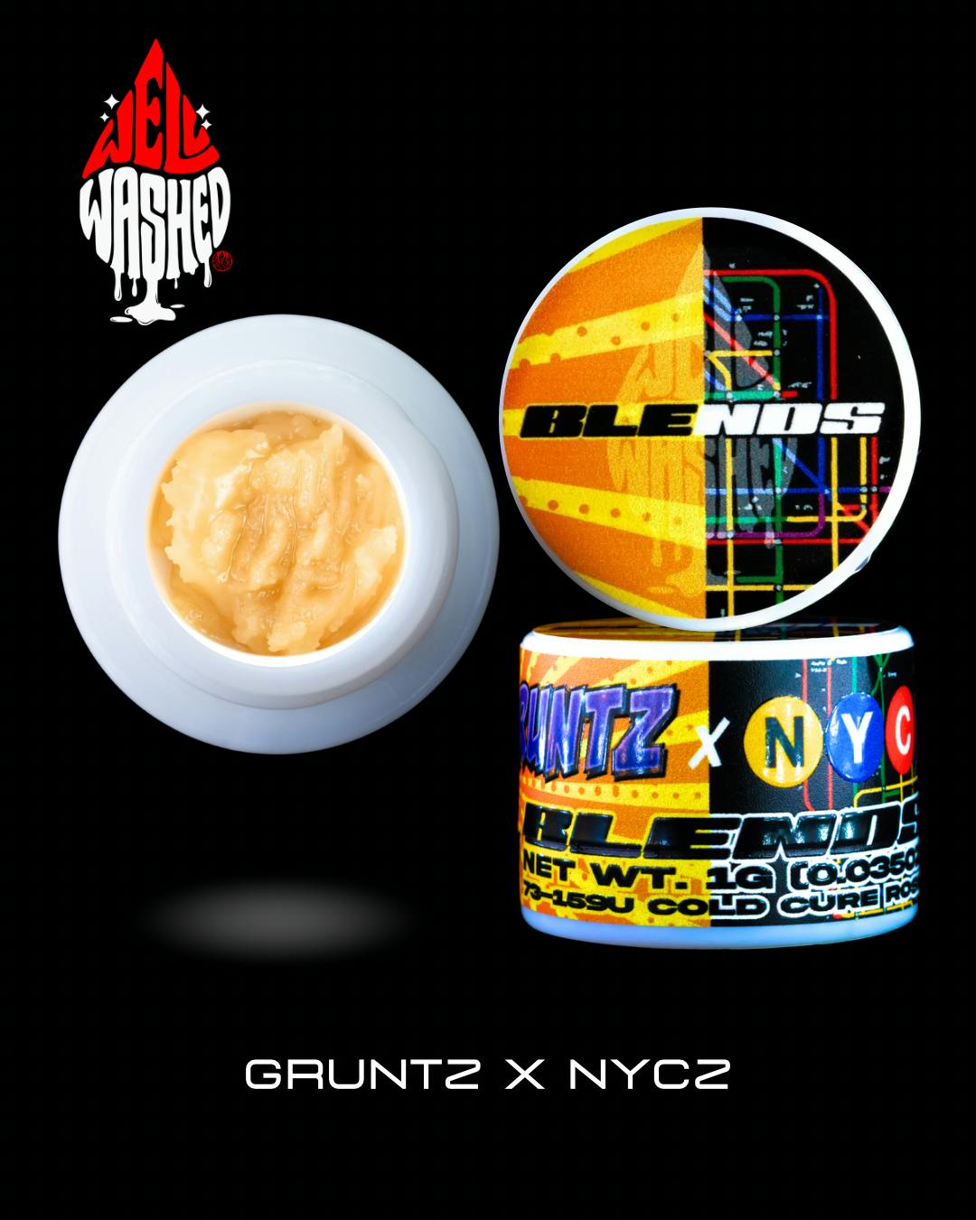 NYC-Z + Gruntz | Live Hash Rosin | 1g