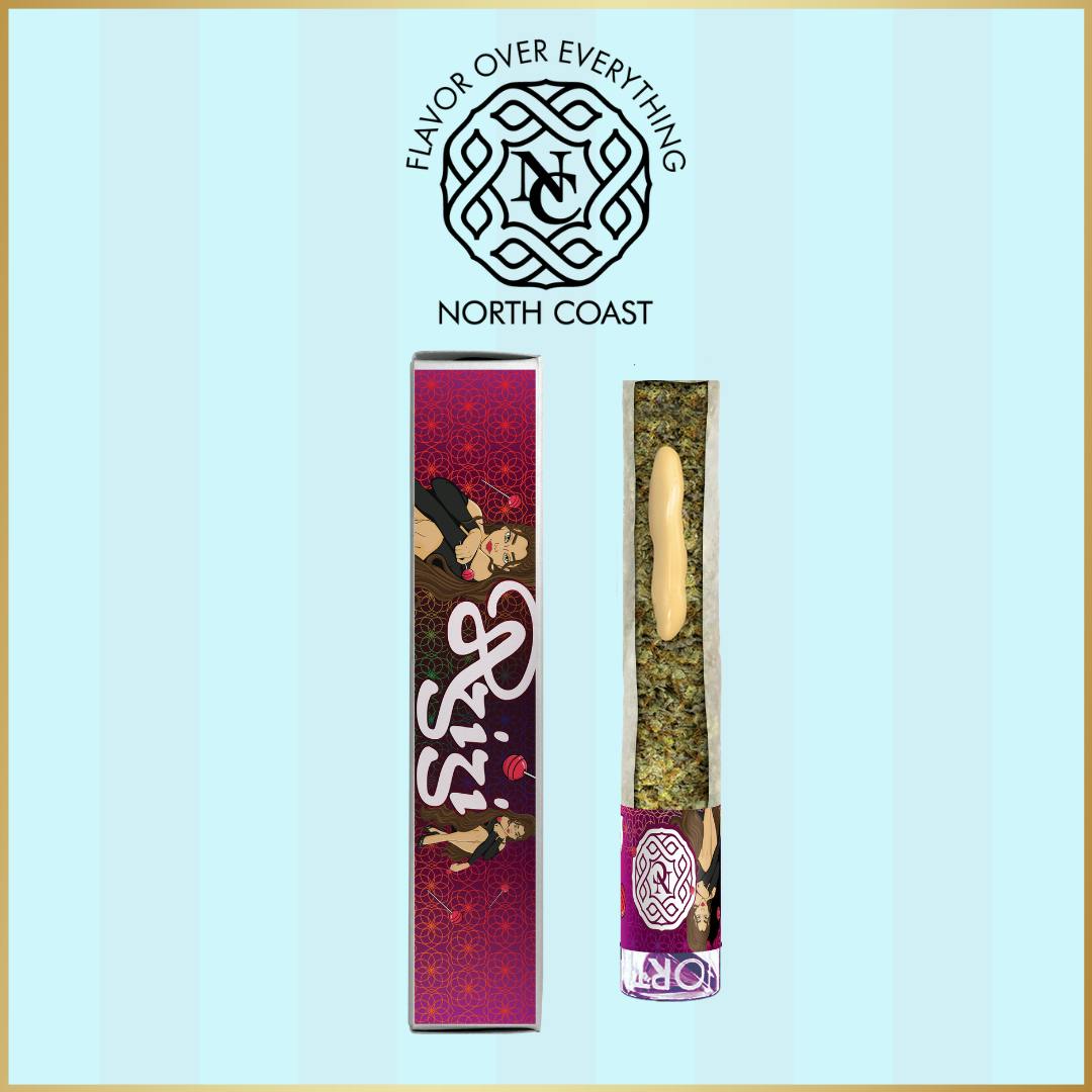 North Coast Azizi Rice Paper Donut 2.5g