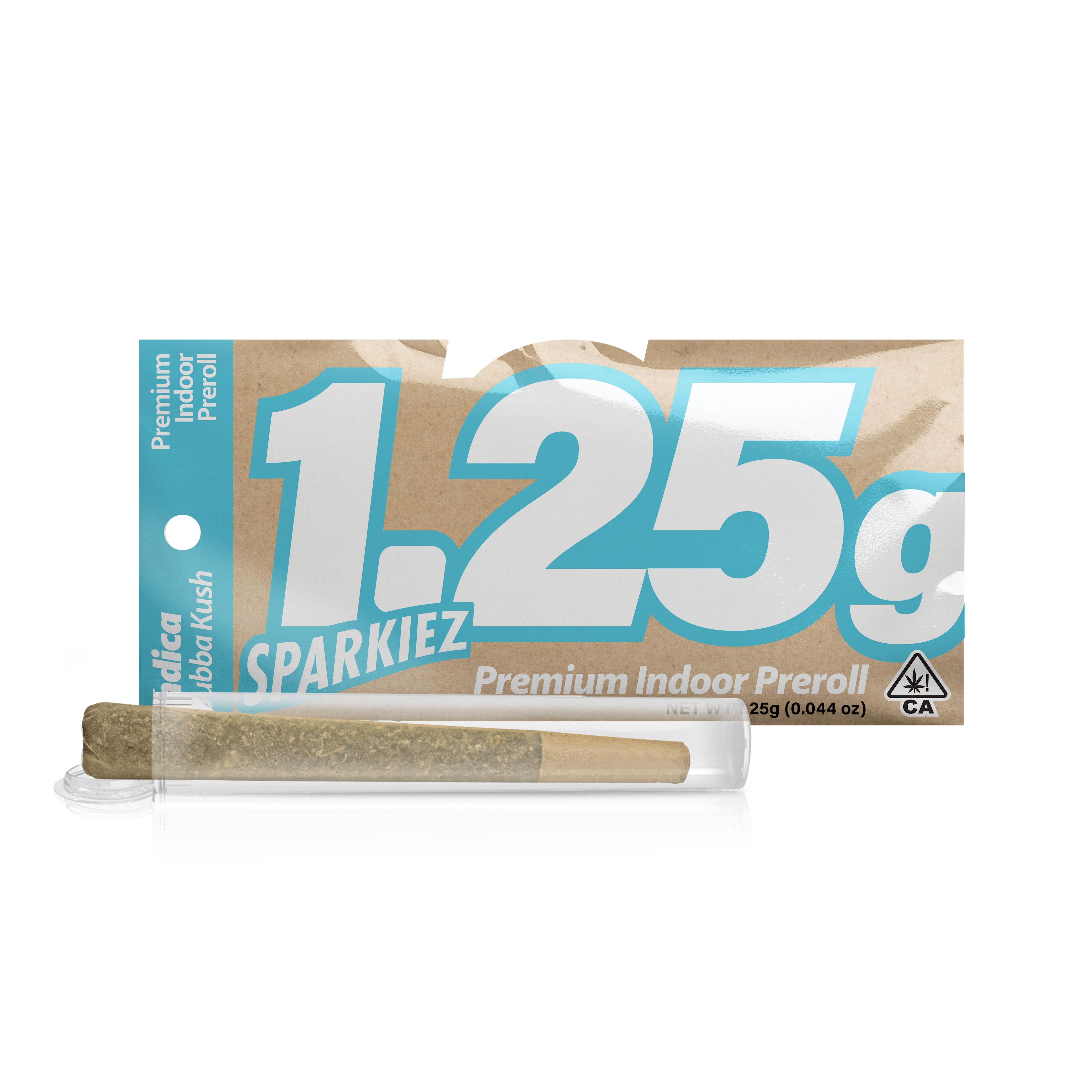 1.25g Pre-Roll - Bubba Kush - Sparkiez