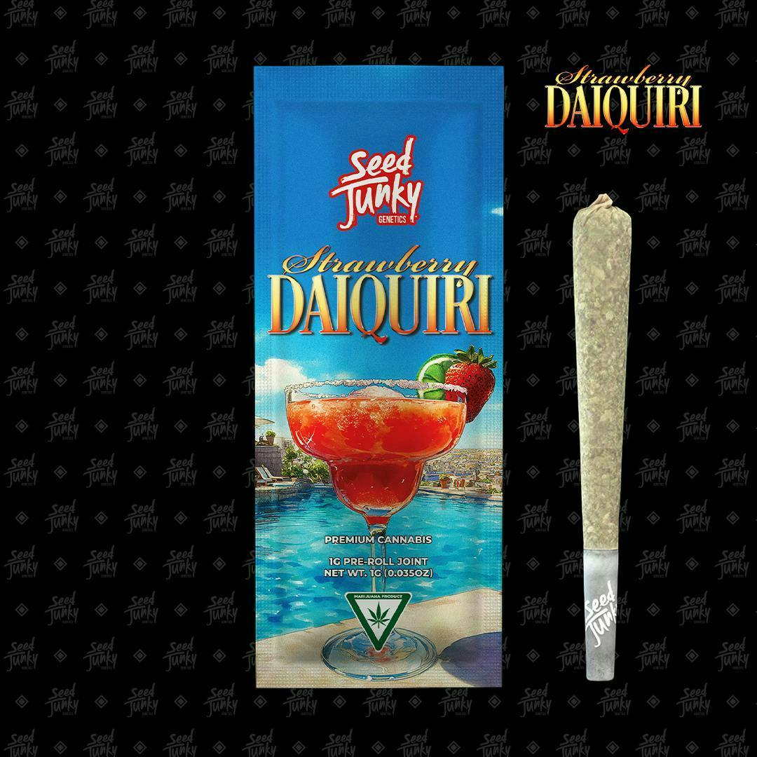 Strawberry Daiquiri | Joint | 1g by Seed Junky