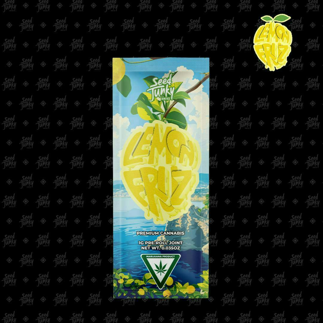 Lemon Fruz | Joint | 1g by Seed Junky