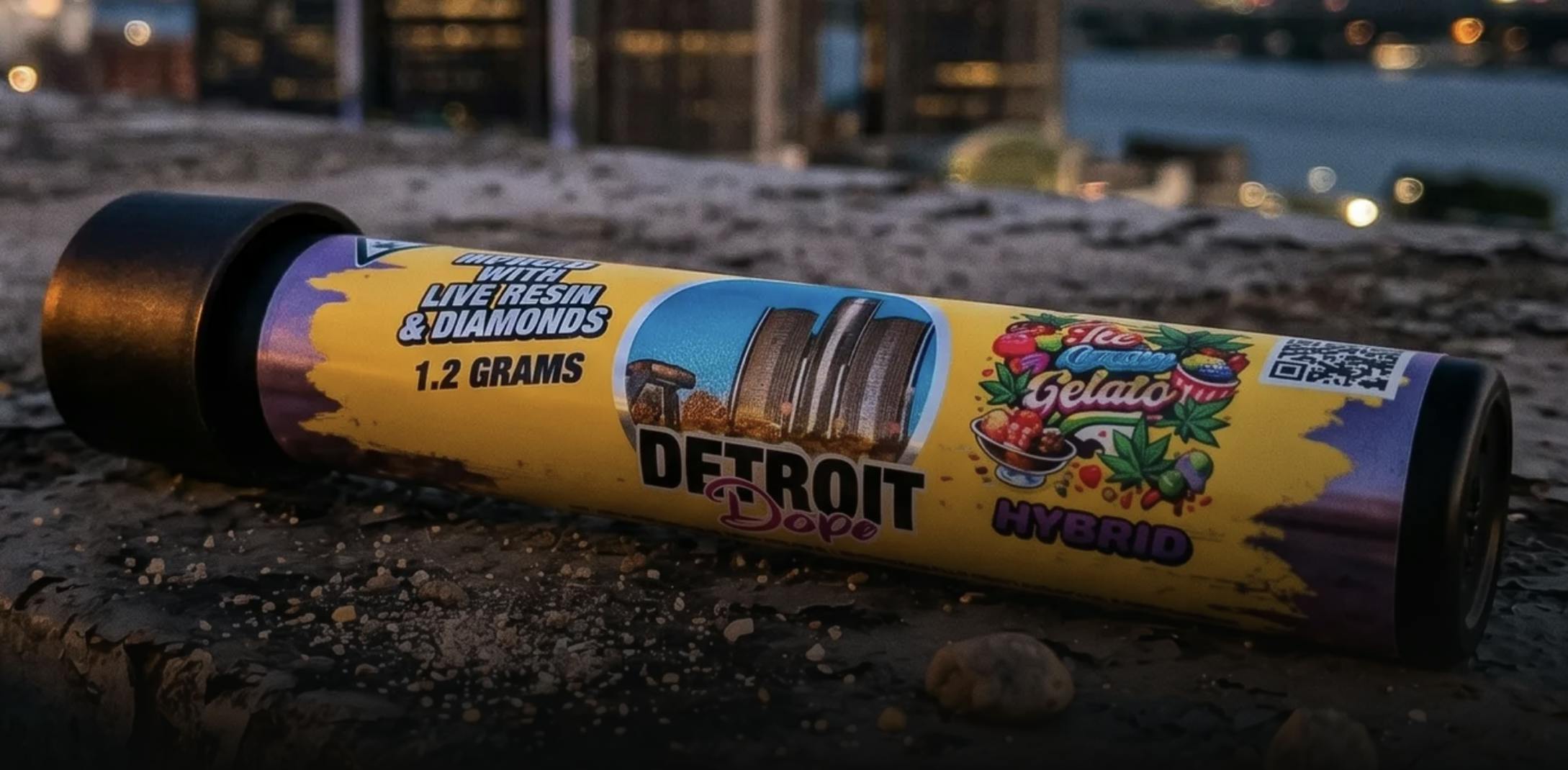 Detroit Dope | Permanent Marker | Infused Joint | 1.2g