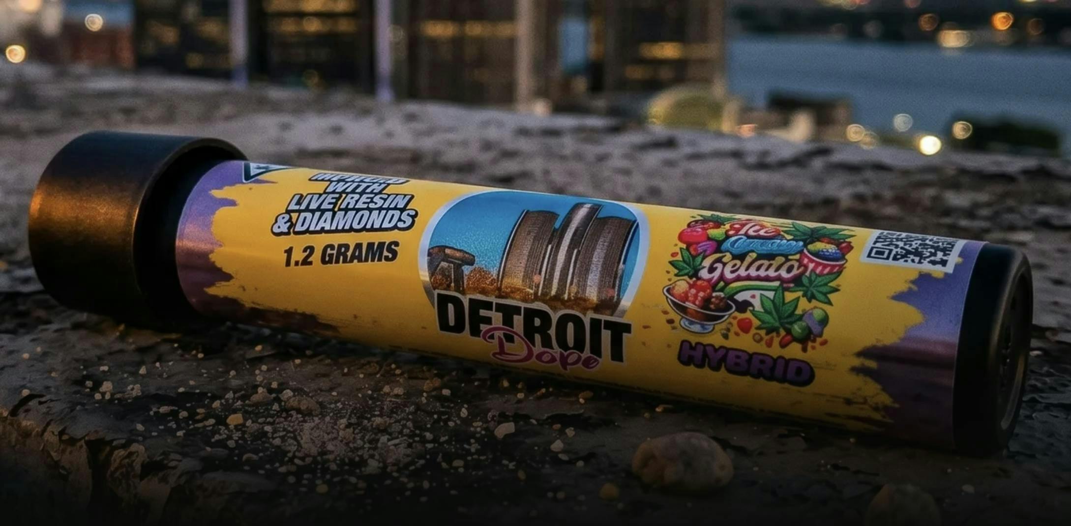 Detroit Dope | Permanent Marker | Infused Joint | 1.2g
