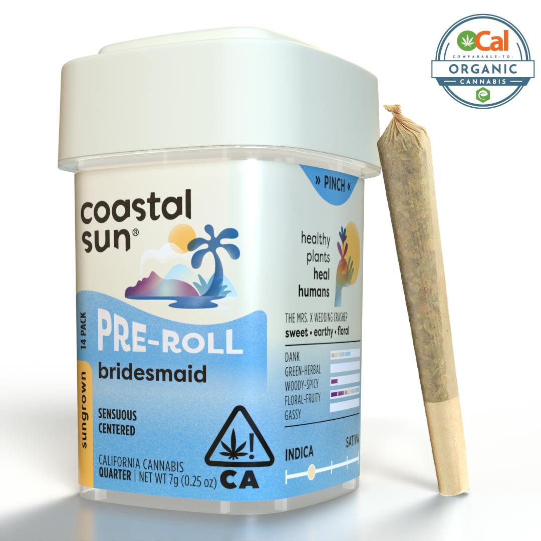 Bridesmaid Sungrown 0.5g Pre-Roll 14pk 7g