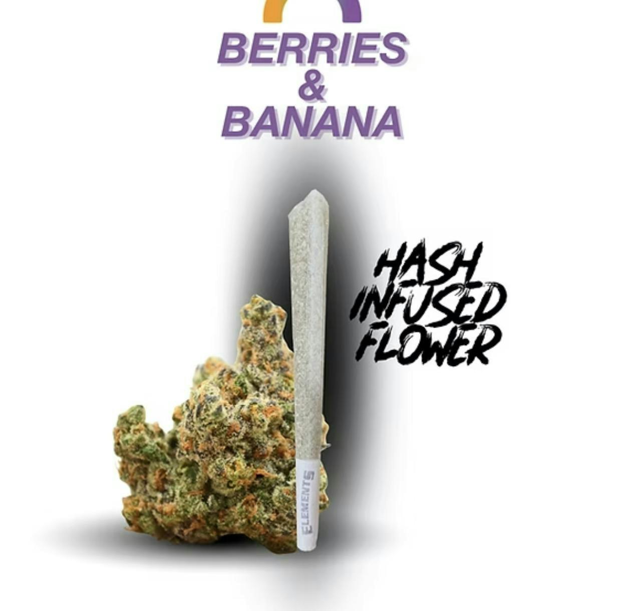urbanXtracts | Berries & Bananas | Infused Joint | 1.25g at Easy Jay's Cannabis