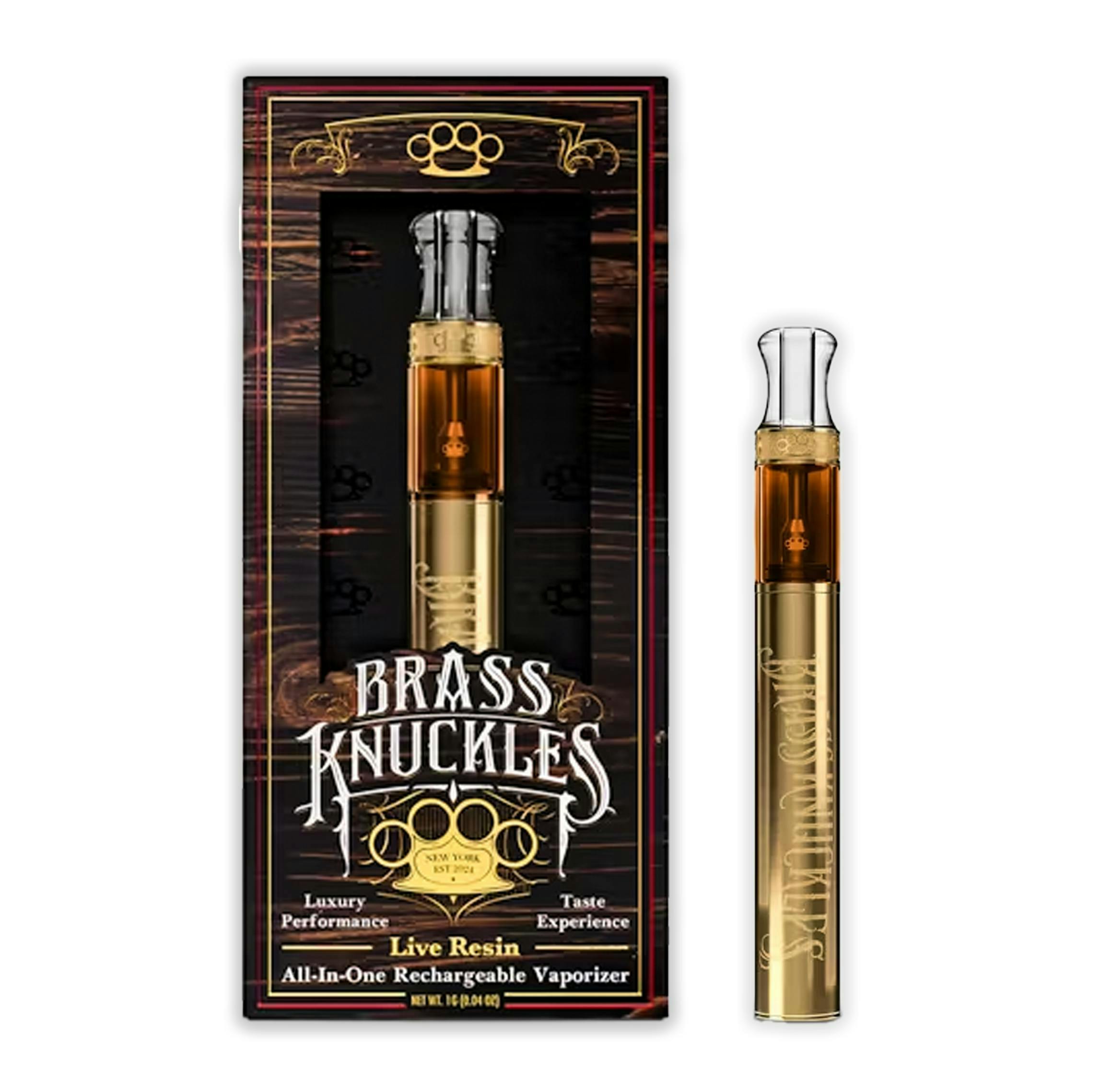 Brass Knuckles | Ghost OG | Live Resin Disposable | 1g by Brass Knuckles