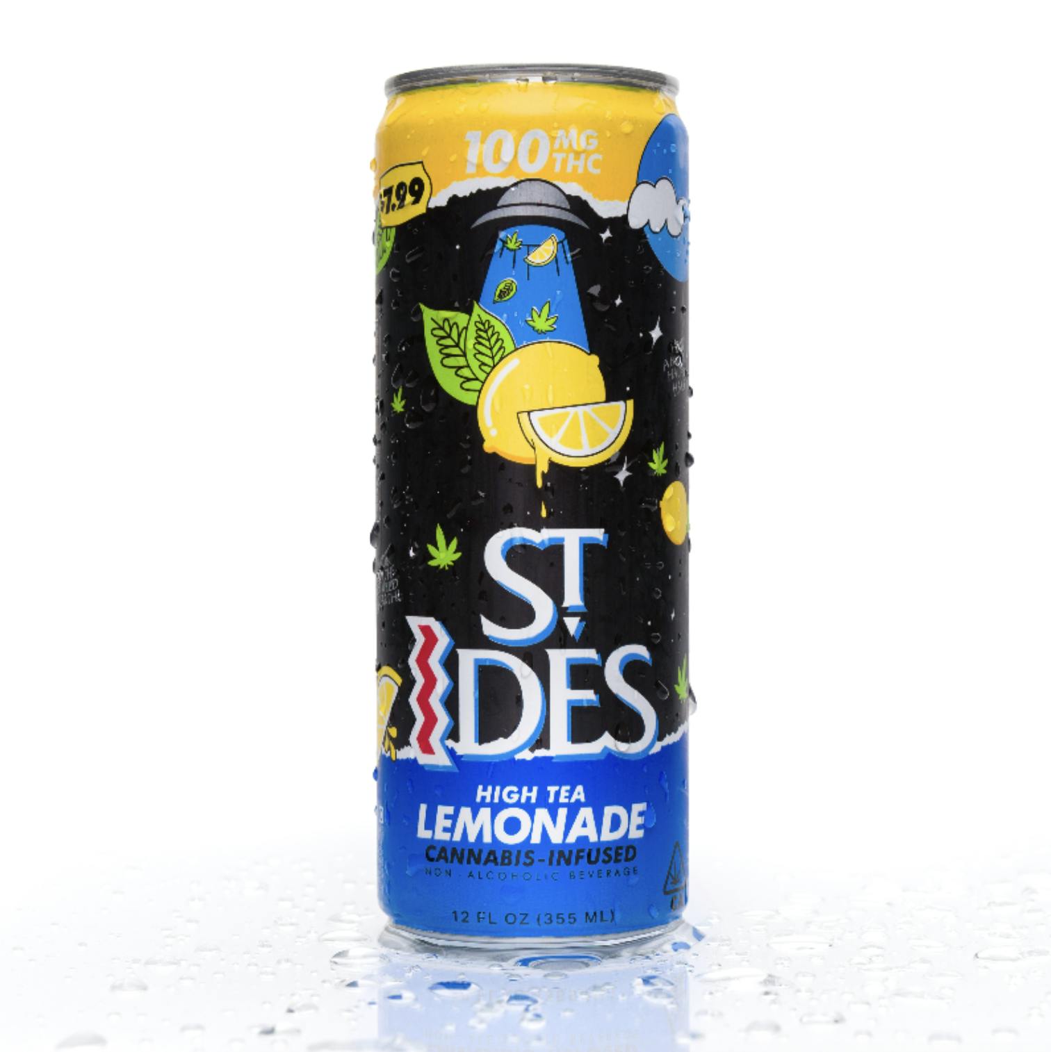 High Tea Lemonade | Non-Carbonated | 100mg | 12fl oz