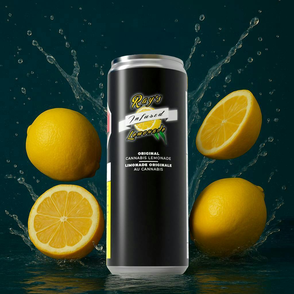 Ray's Lemonade | Original | Carbonated | 10mg | 12 fl oz