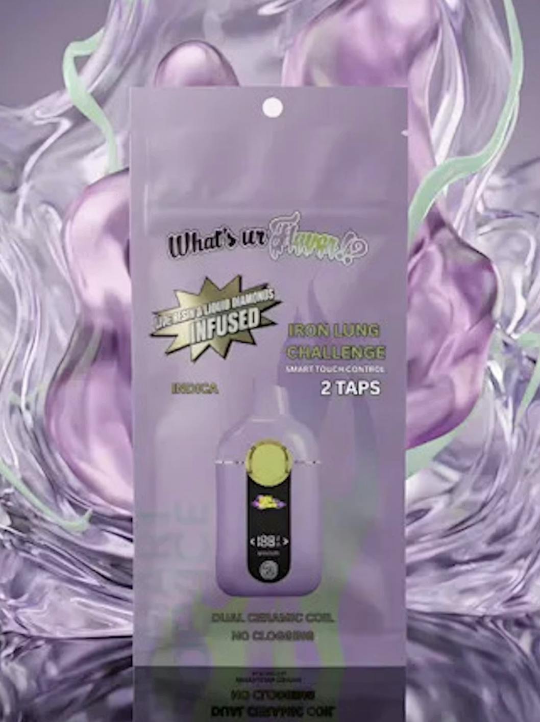 Cali-Blaze | Grape | Iron Lung Live Resin Disposable | 2g by Cali-Blaze