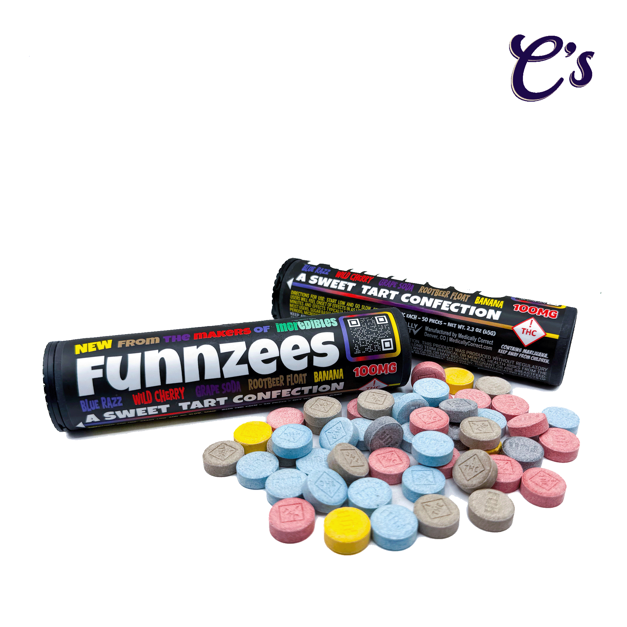 Mixed Flavor Sweet Tarts | 50pk | 2mg/ea