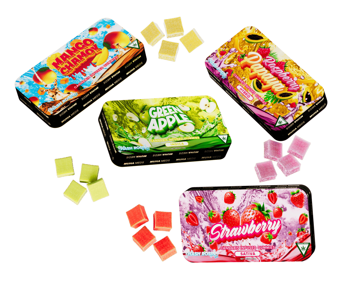 Muha Meds | Strawberry Lemon Gummies | 200mg | 10ct | 20mg/ea