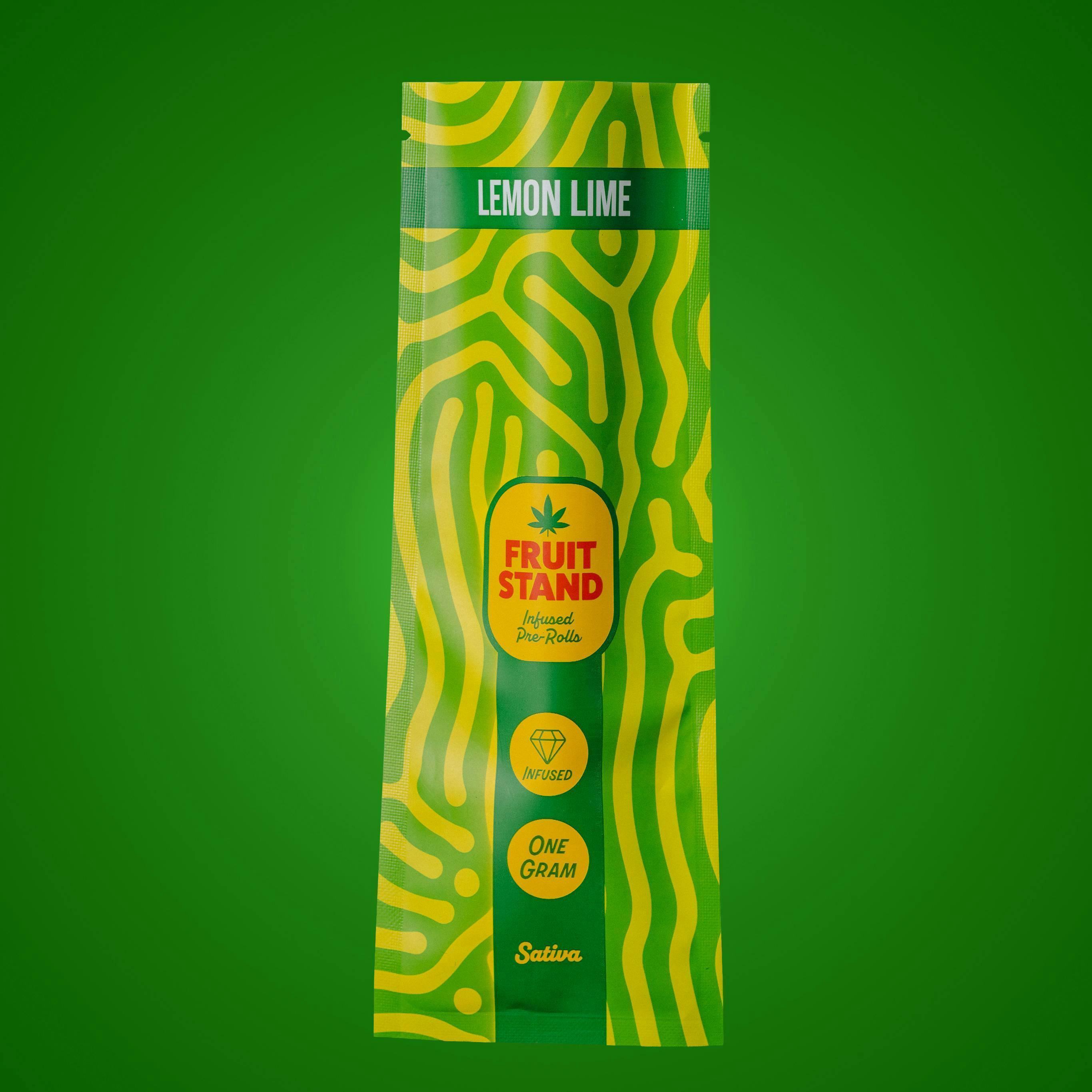 Fruit Stand | Lemon Lime | Infused Joint | 1g
