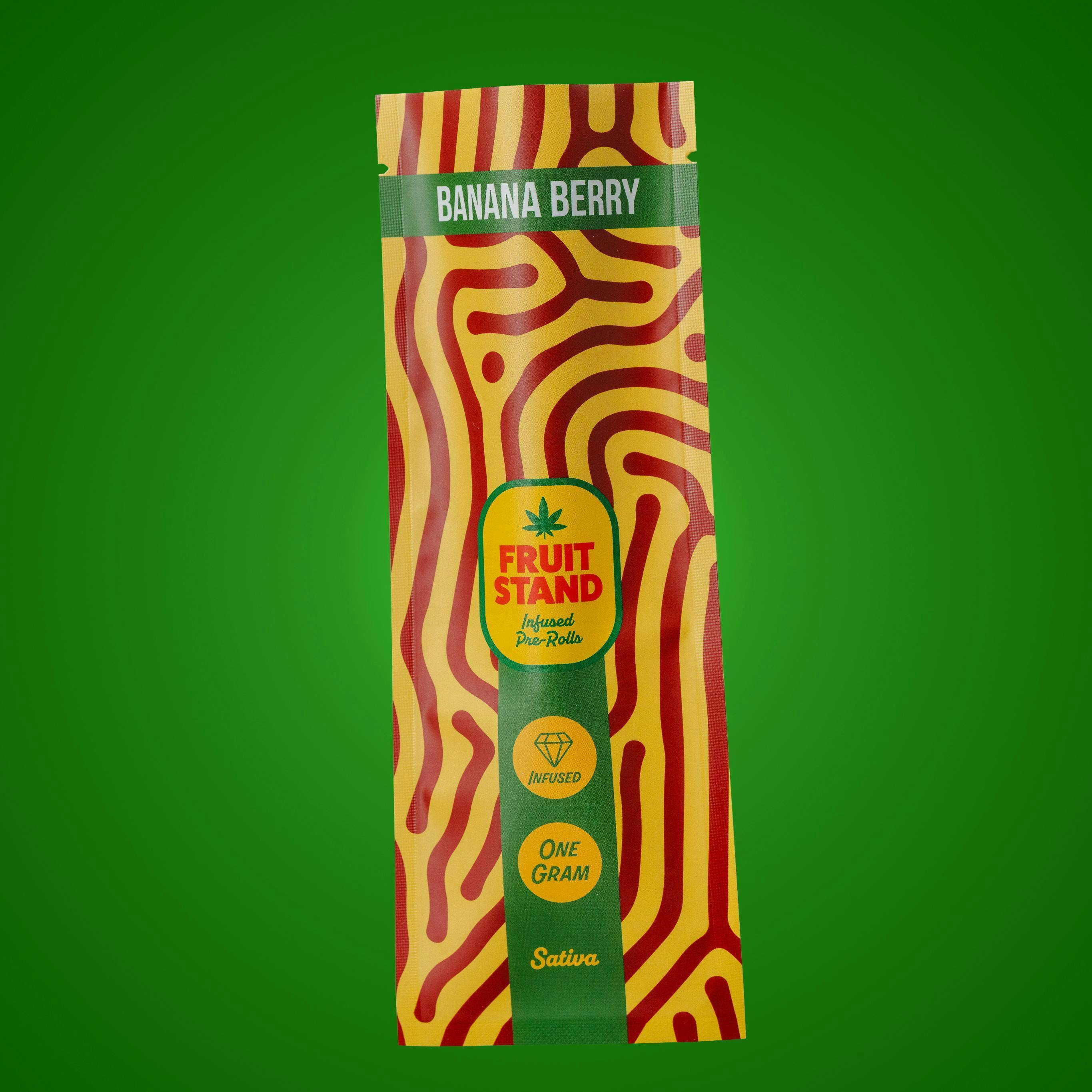 Fruit Stand | Banana Berry | Infused Joint | 1g