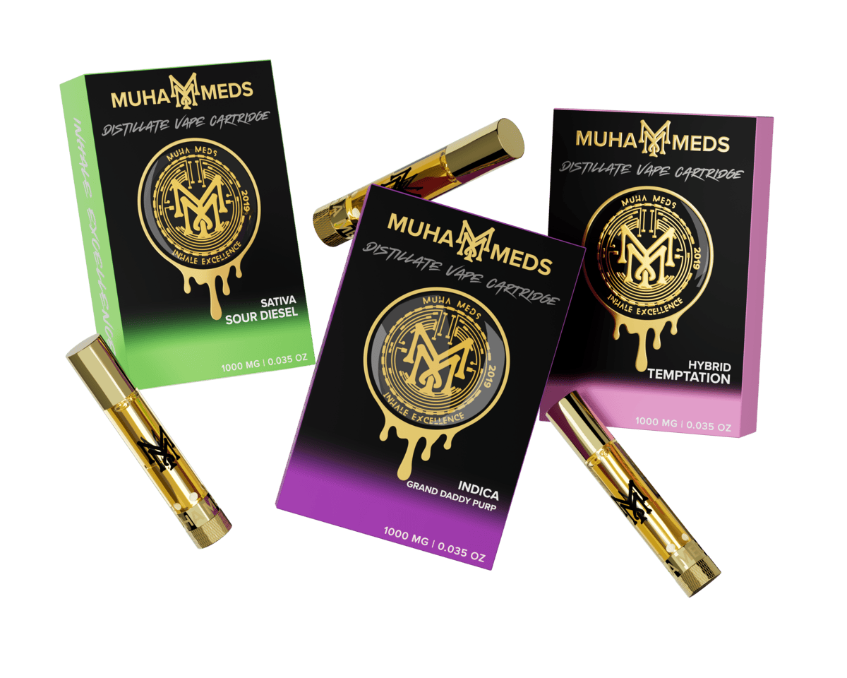 Muha Meds | Cherry Grapefruit | Cartridge | 1g by Muha Meds