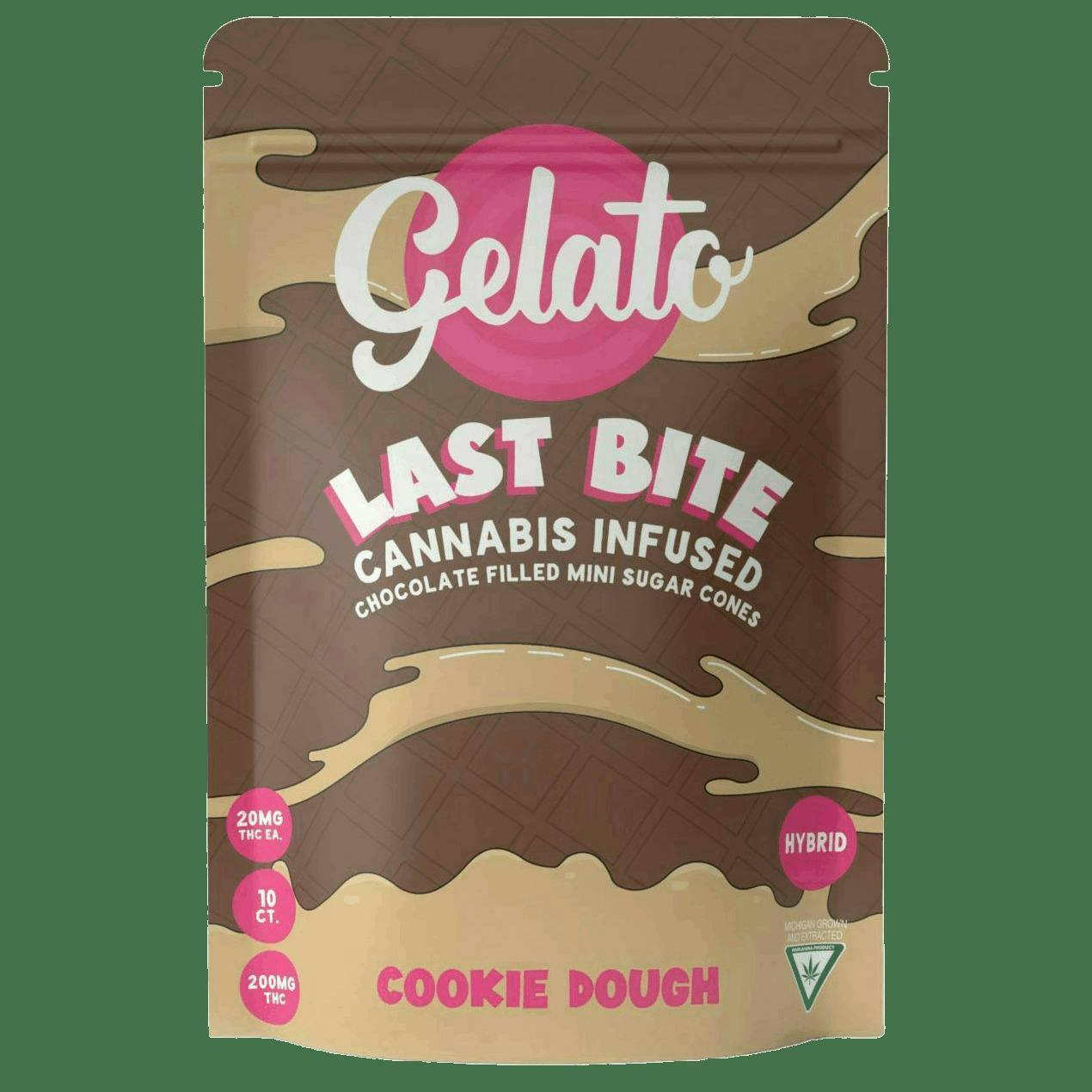 Gelato | Cookie Dough | 200mg | 10pk | 20mg/ea by Gelato