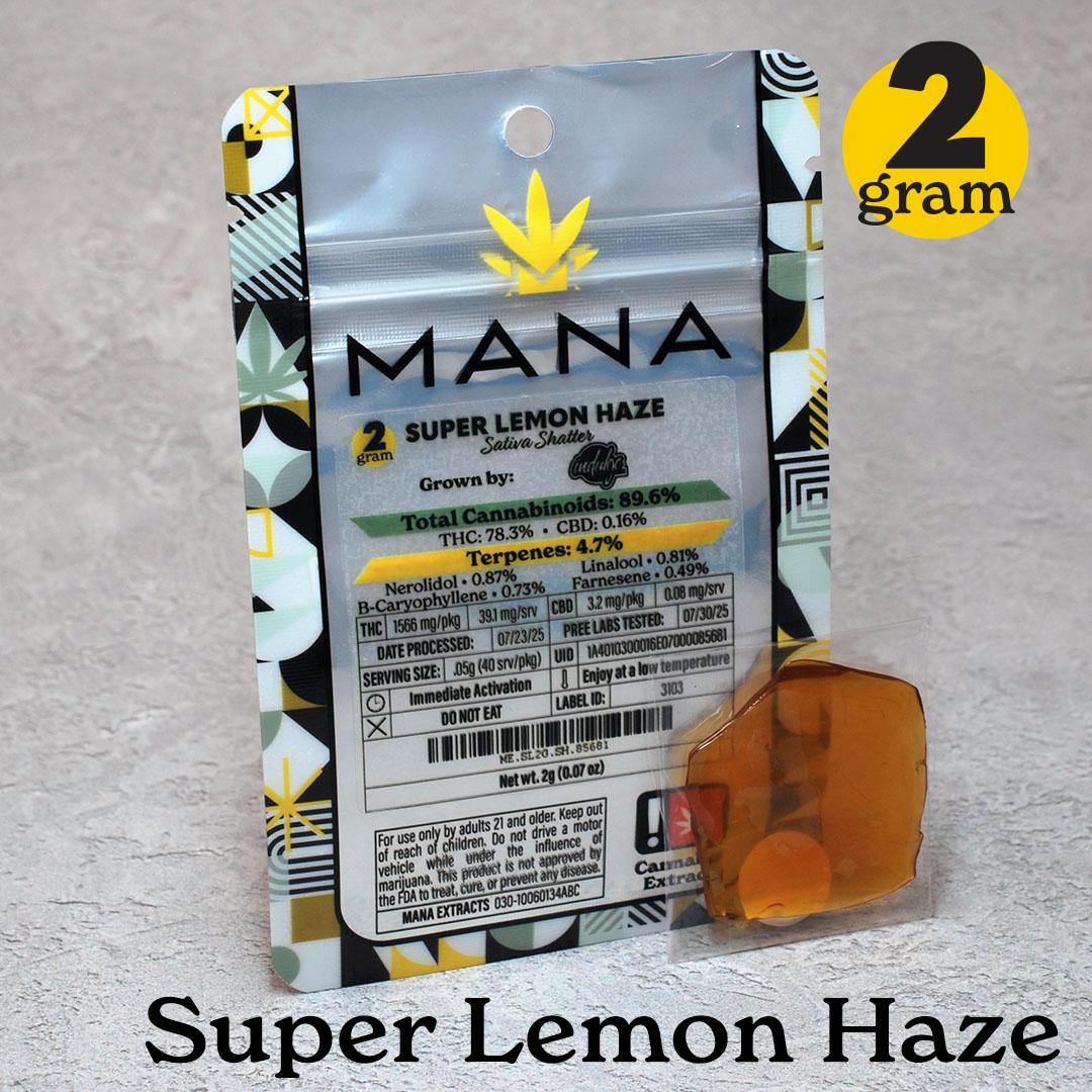 Super Lemon Haze | Solvent | Shatter | 2g