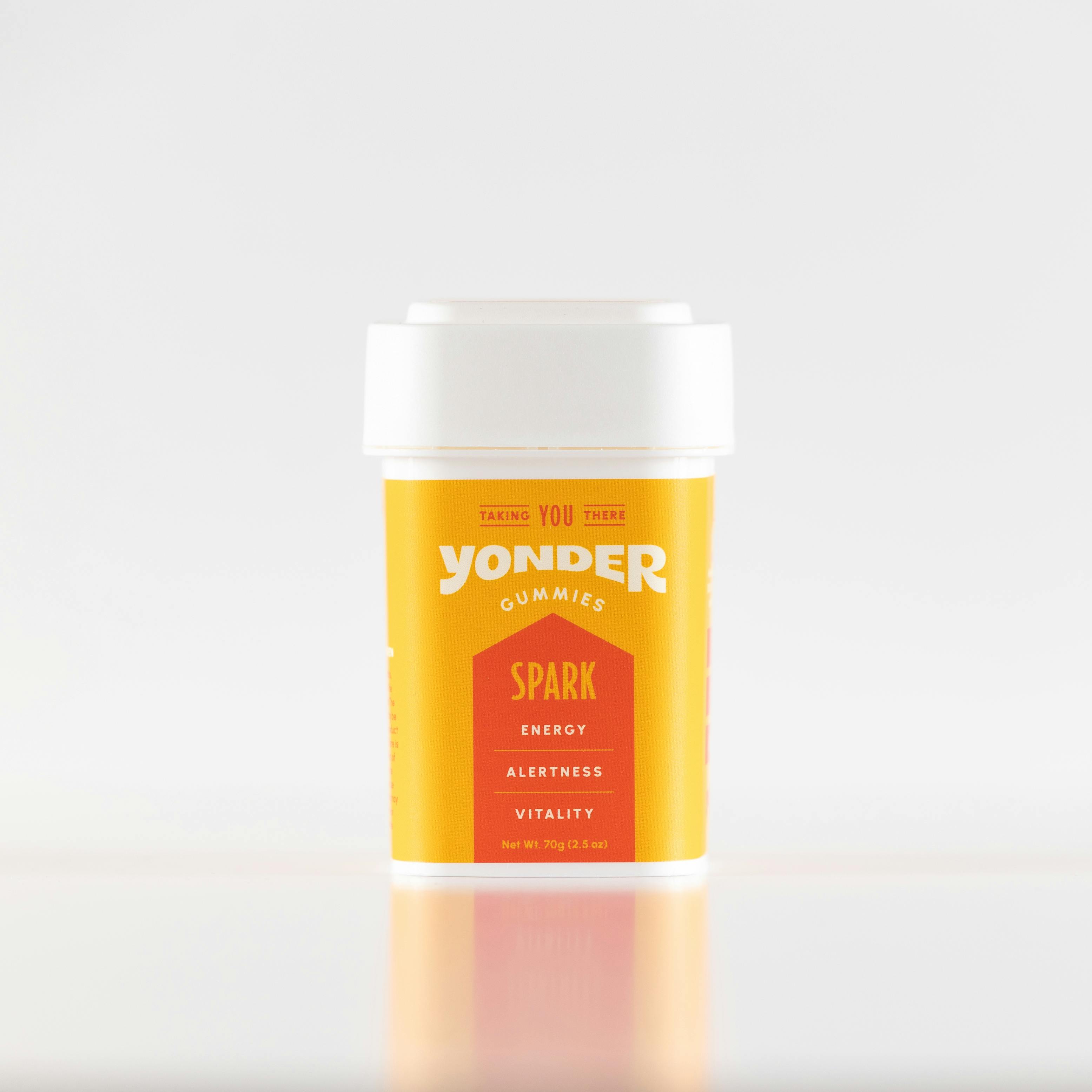Yonder | Spark | Mini Tangerine Gummies | 100 mg | 20 pk | 5mg/ea