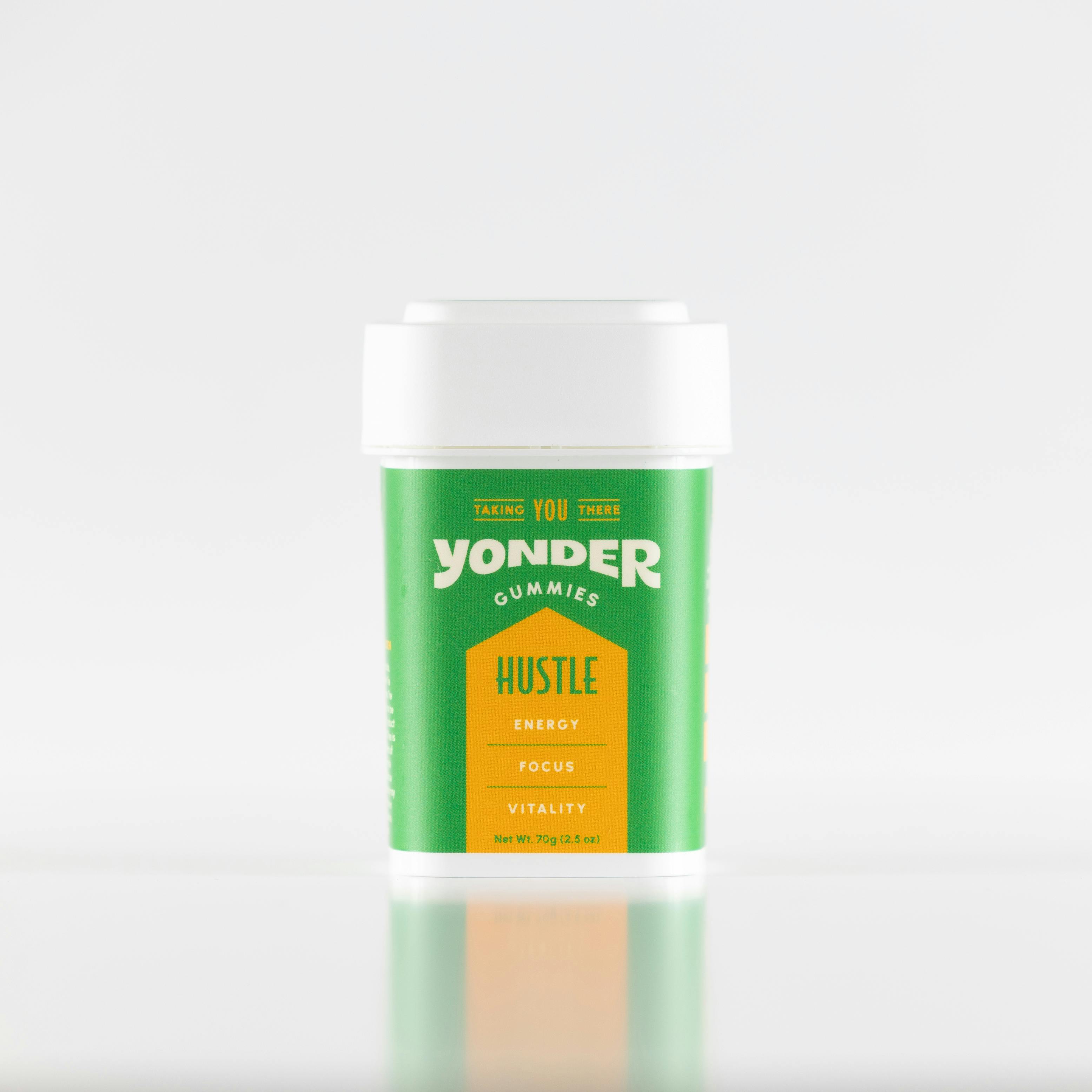 Yonder | Hustle | Mini Lemon Meringue Gummies | 100 mg | 20 pk | 5mg/ea