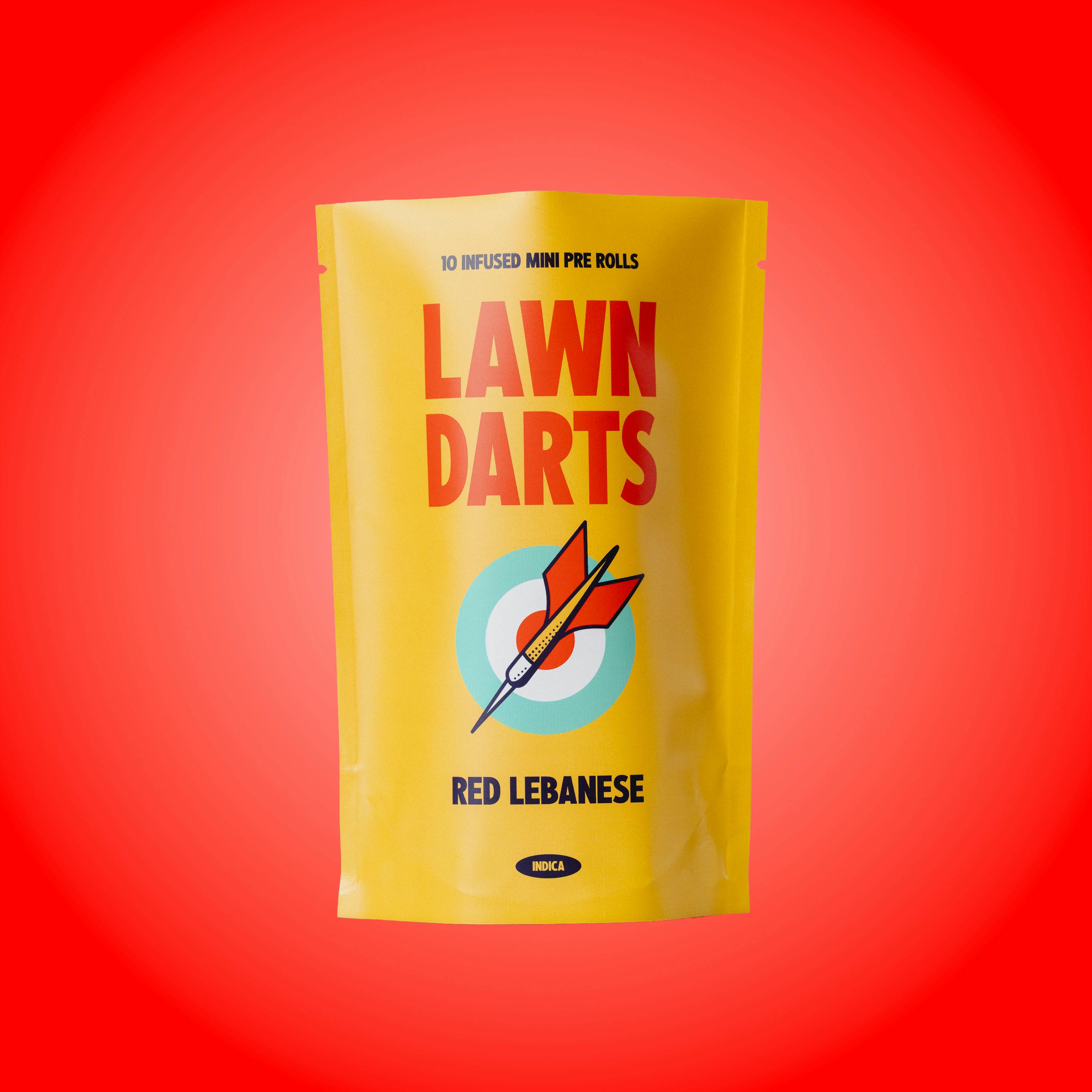 Lawn Darts — Red Lebanese