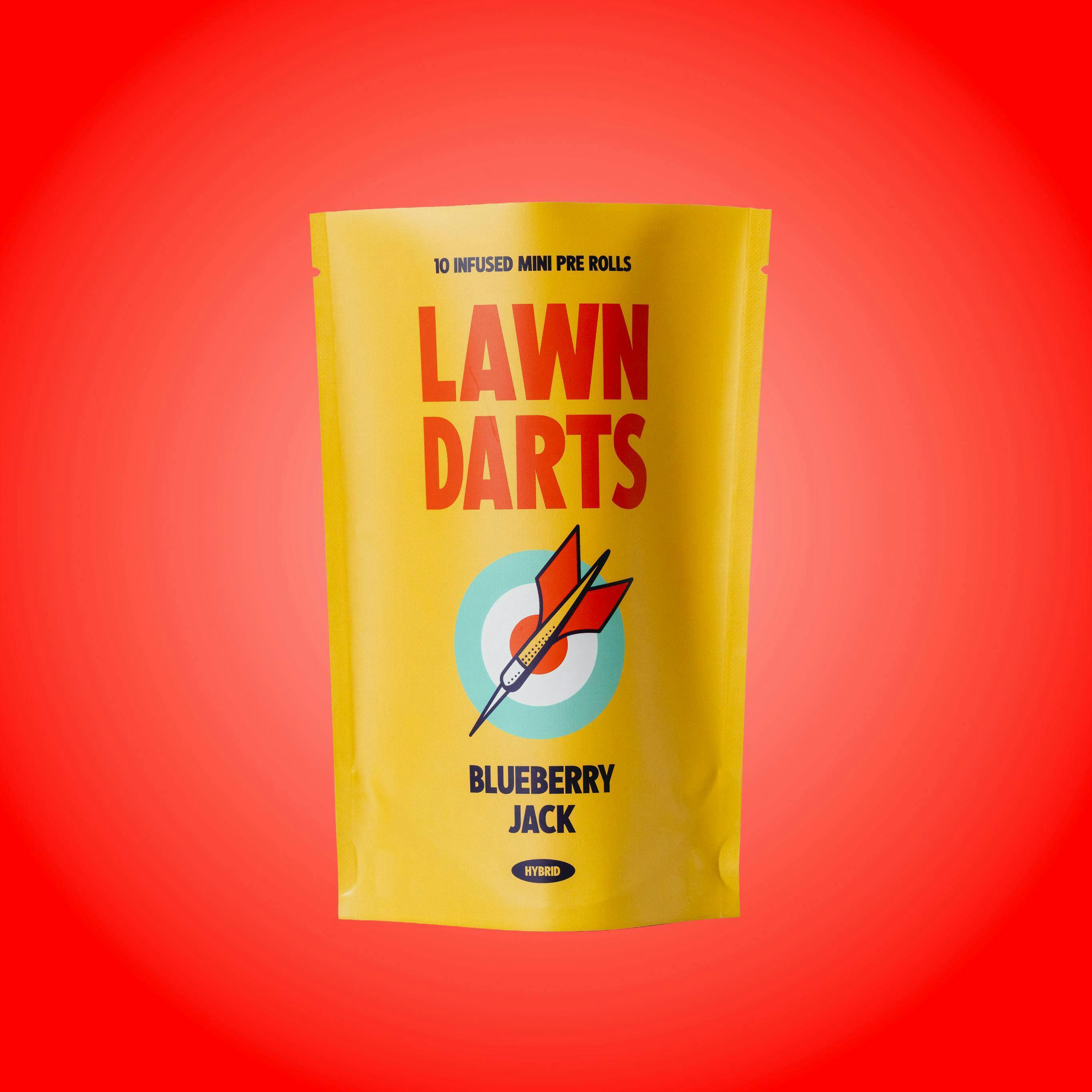 Blueberry Jack | Infused Minis | 0.7g each | 10pk by Lawn Darts