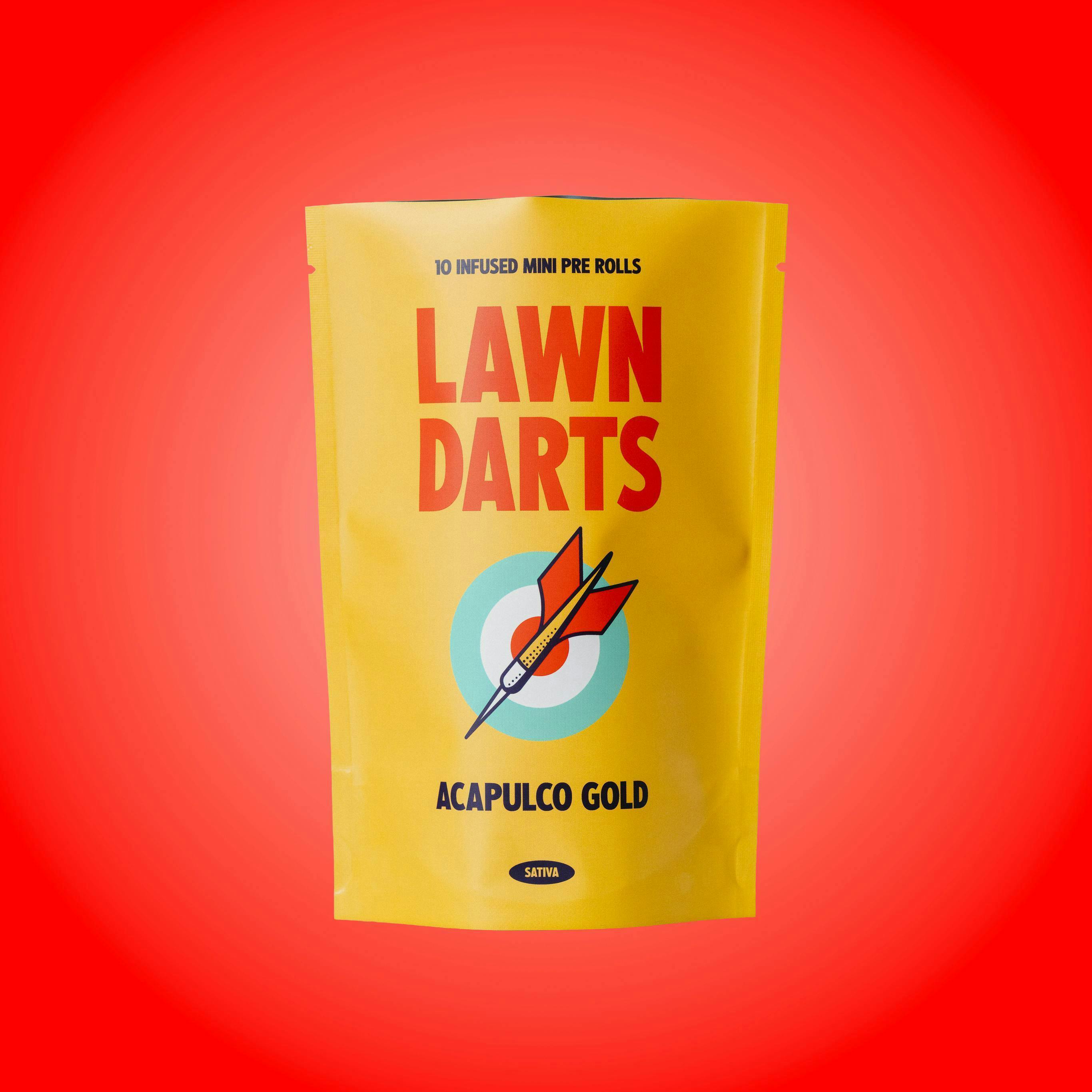 Acapulco Gold | Infused Minis | 0.7g each | 10pk by Lawn Darts