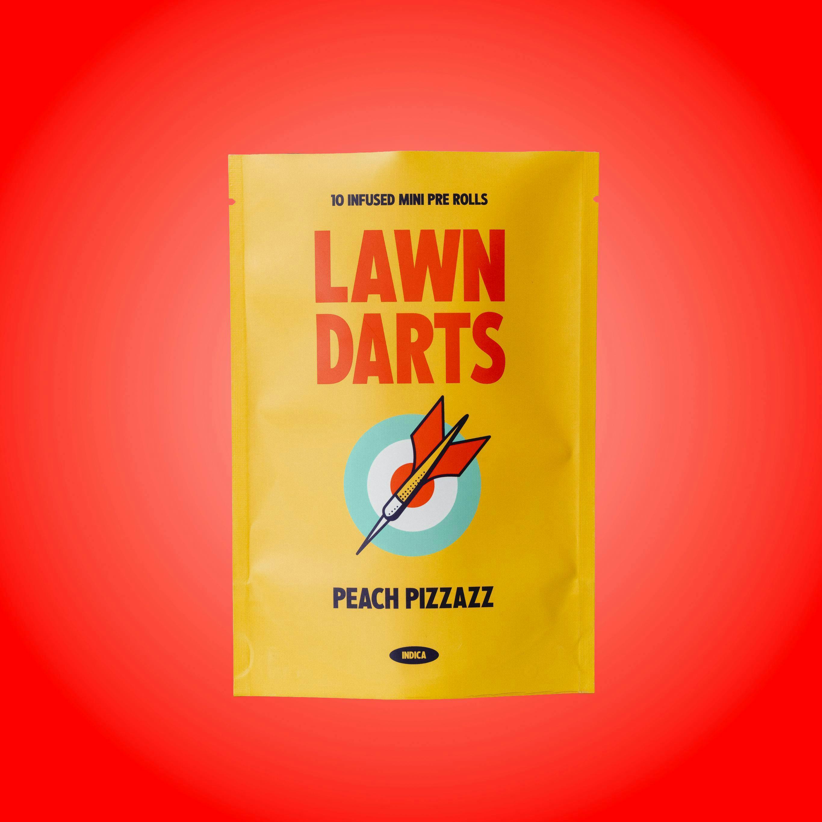 Peach Pizzazz | Infused Minis | 0.7g each | 10pk by Lawn Darts