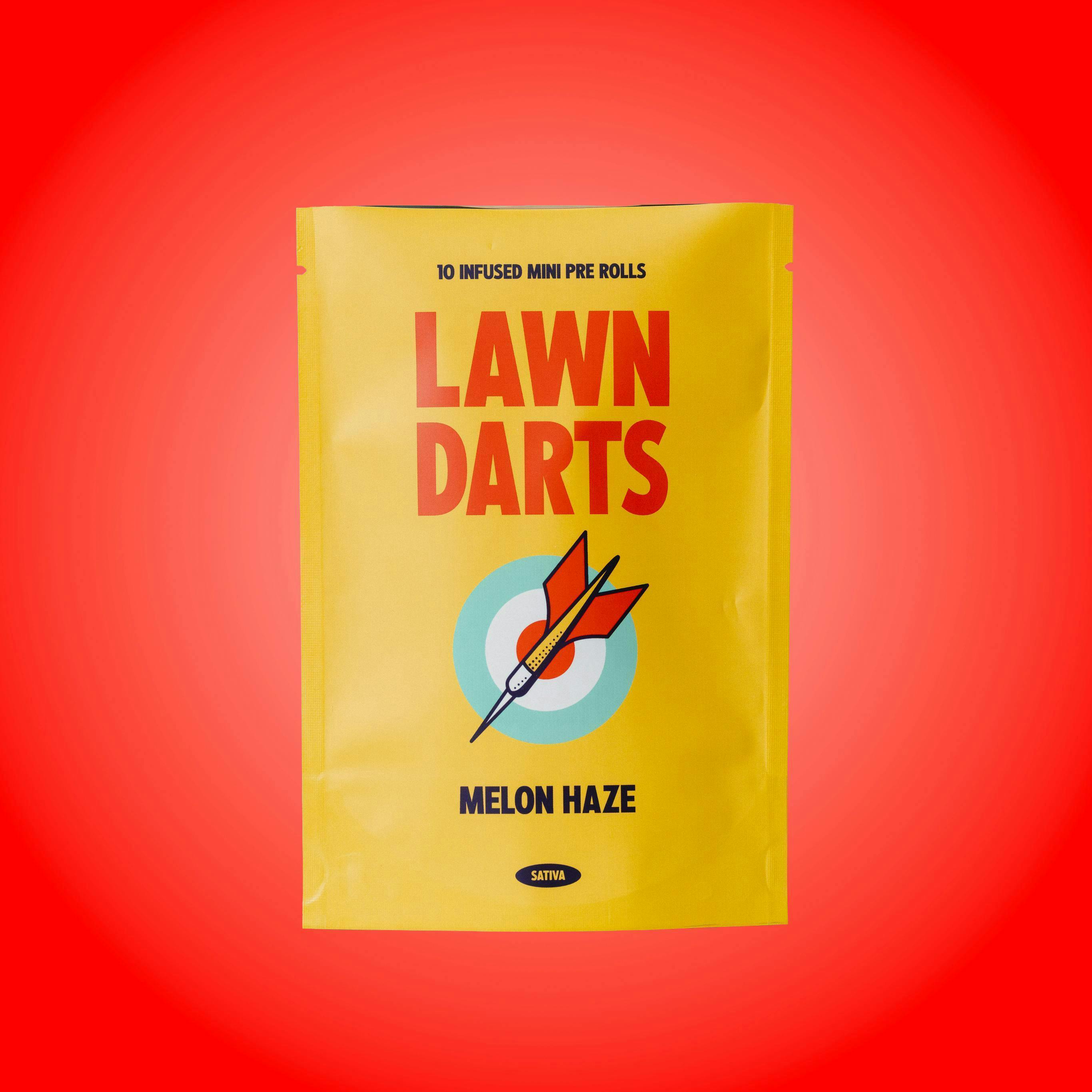 Melon Haze | Infused Minis | 0.7g each | 10pk by Lawn Darts