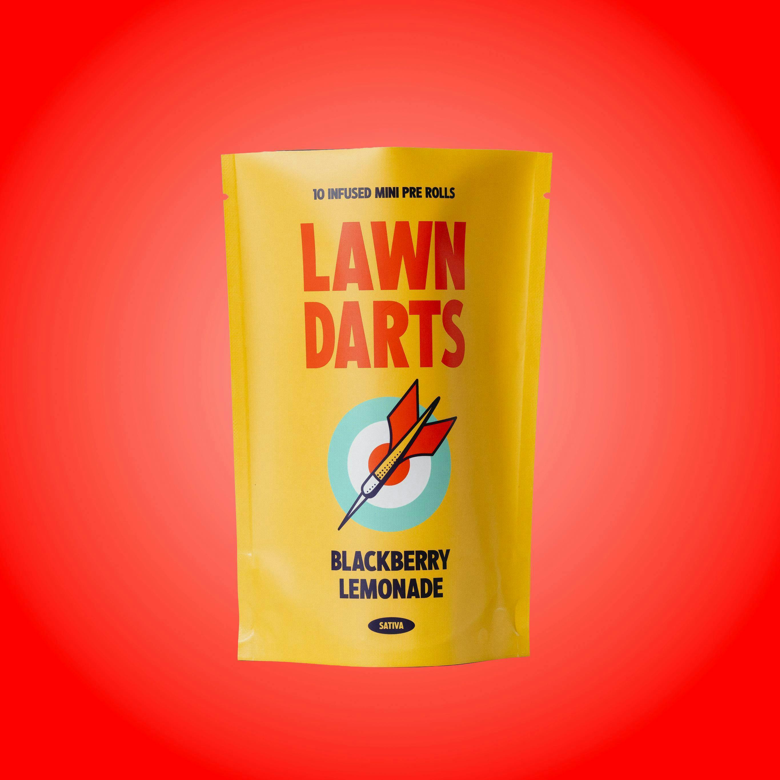 Blackberry Lemonade | Infused Minis | 0.7g each | 10pk by Lawn Darts