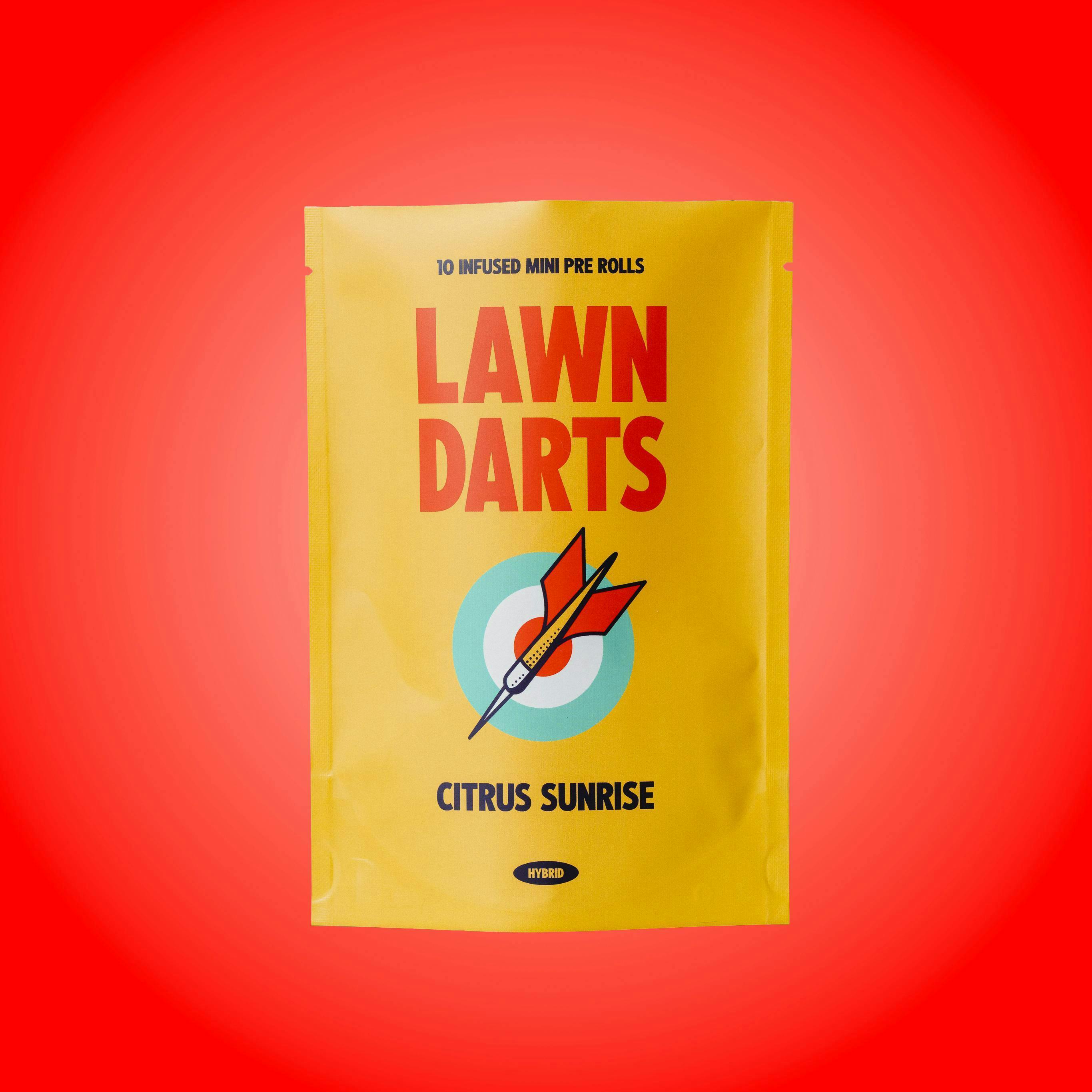 Citrus Sunrise | Infused Minis | 0.7g each | 10pk by Lawn Darts