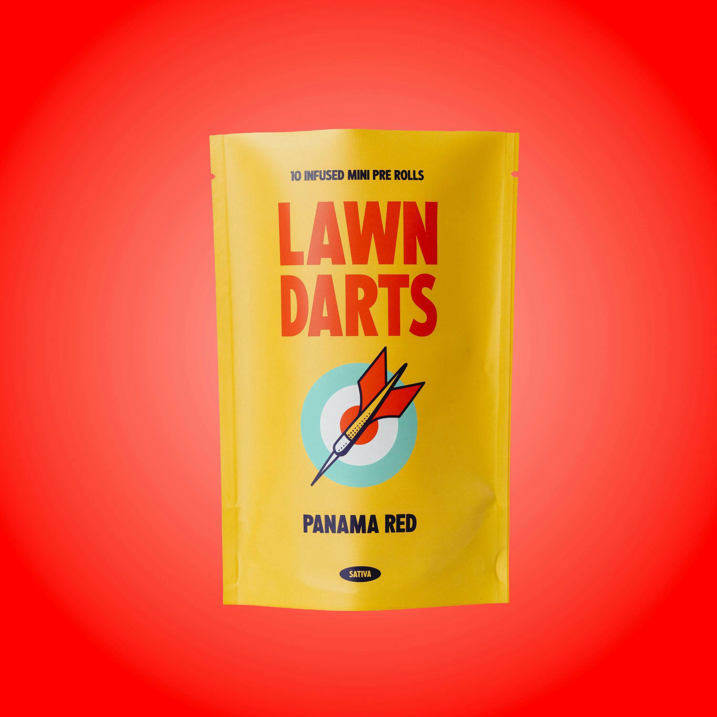 Panama Red | Infused Minis | 0.7g each | 10pk by Lawn Darts