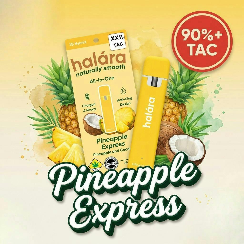 Halara | Pineapple Express | High THC AIO | 1g by Halara