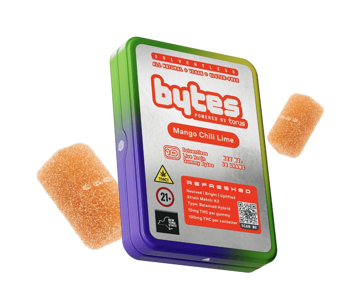 Mango Chili Lime Gummies | Gummies | 10pk | 10mg/ea