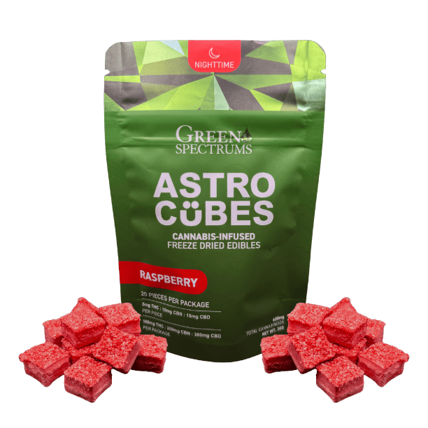 Raspberry Astro Cubes | 20pk | 5mg/ea