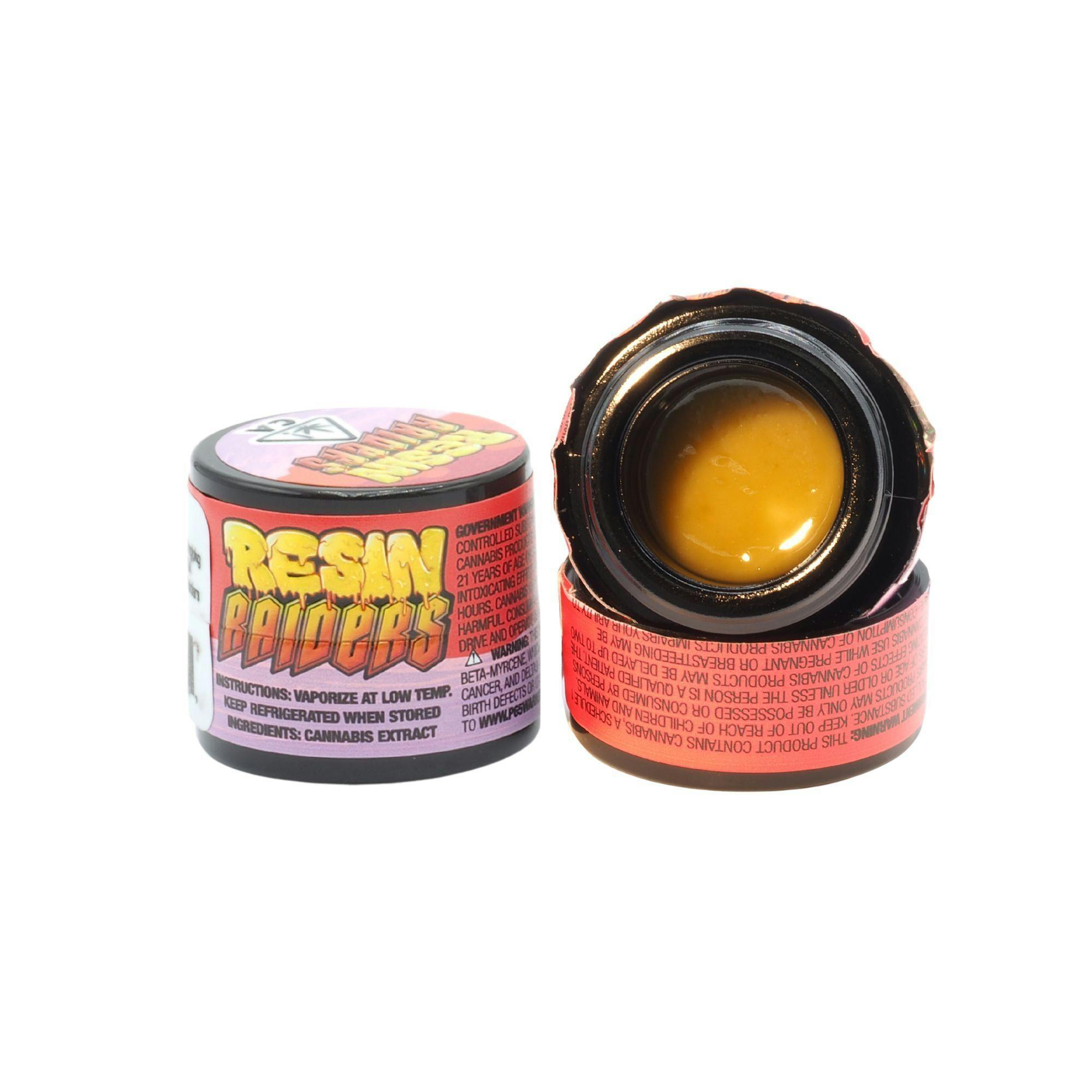 Resin Raiders | White Burst | Live Resin | Badder | 2g