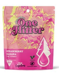 True North | One Hitter | Strawberry Banana Gummies | 200mg | Single