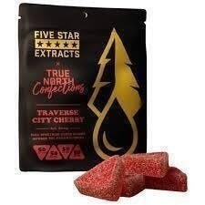 True North x FSE | Traverse City Cherry Gummies | 200mg | 4ct | 50mg/ea by True North Collective MI
