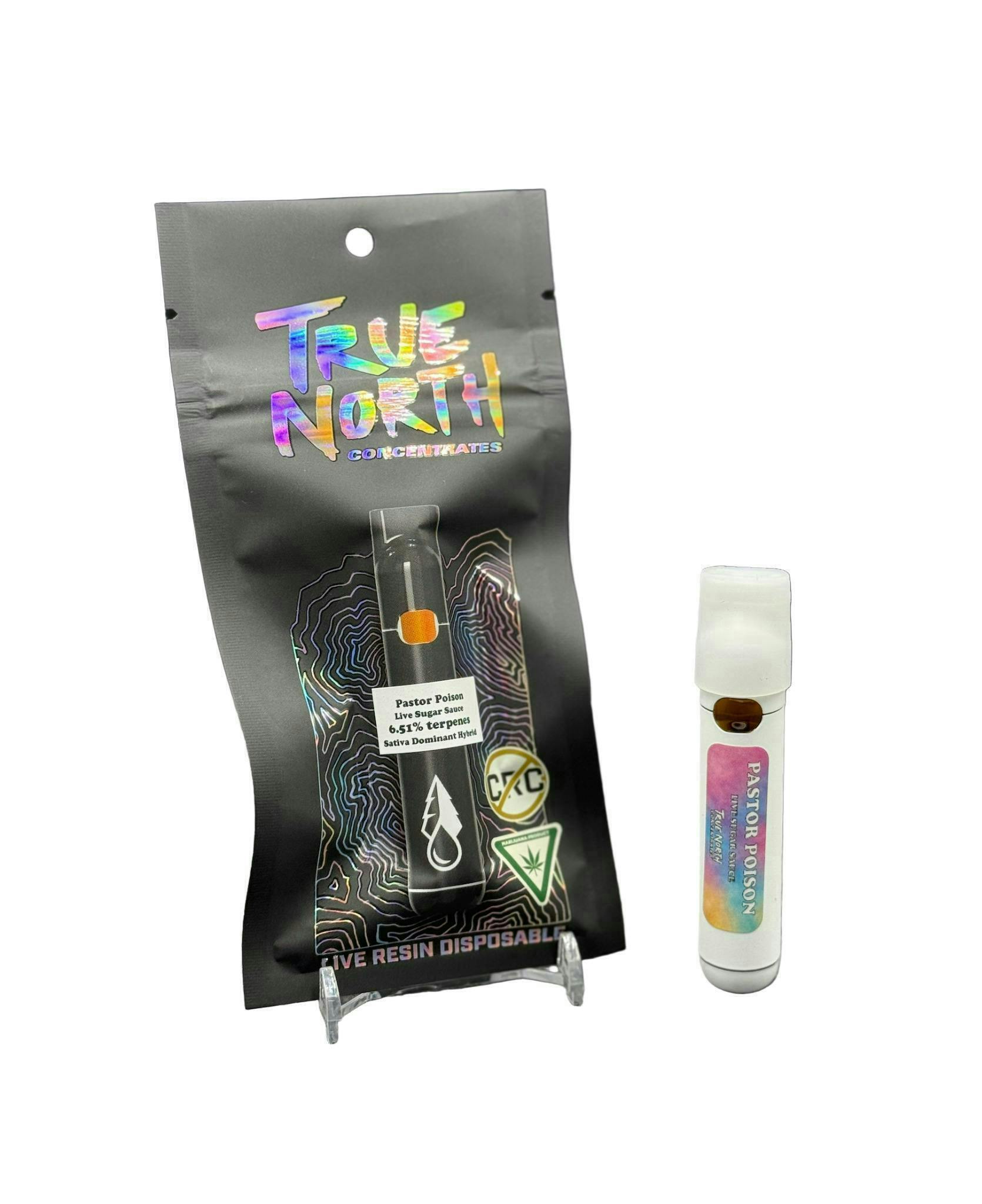 True North Collective | Pastor Poison | Live Sugar Sauce Disposable | 1g by True North Collective MI