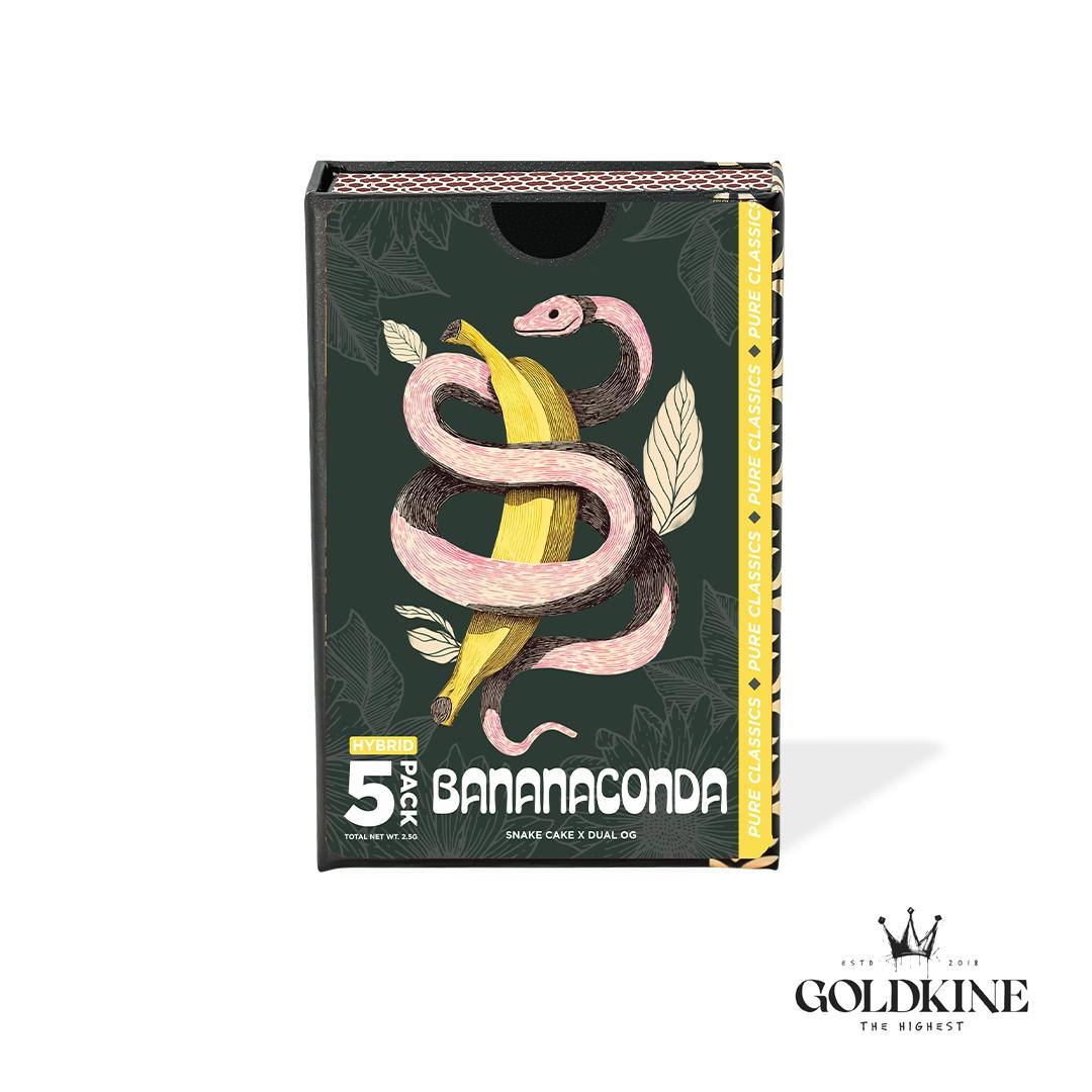 Goldkine 5-Pack | Bananaconda