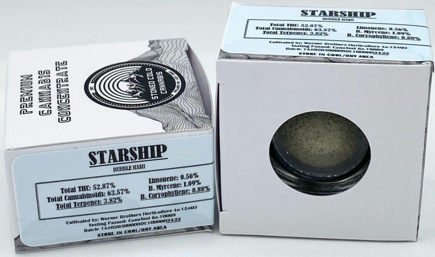 Stoned Cold Cannabis | Starship | Bubble Hash | 1g by Stoned Cold Cannabis