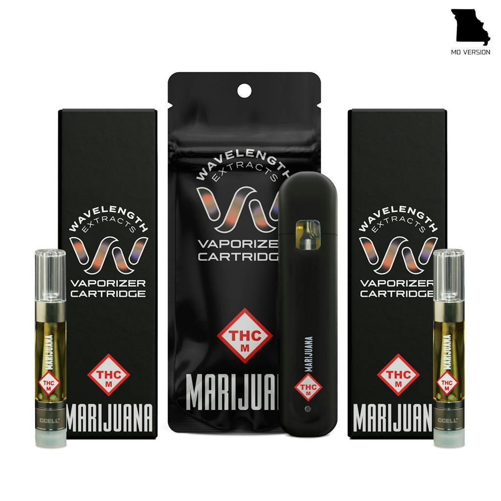 Wavelength | Strawberry Cough | 0.5g Formulated Cart at Codes Dispensary Marshfield