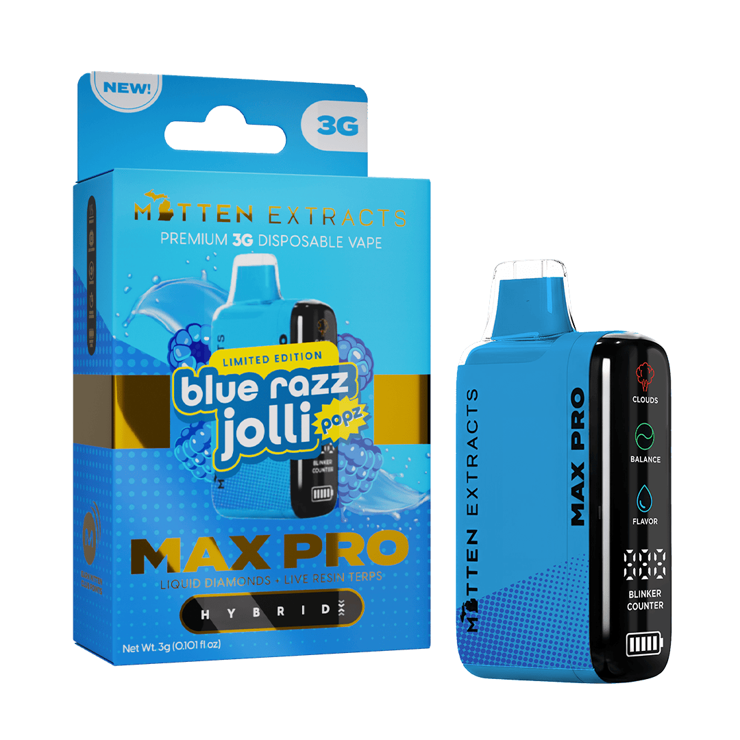 blue razz pop vape Blue Razz B-Pop Adjust MySweet: 40K Puffs of Berry Bliss main image 1